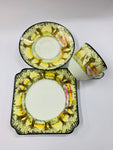 Royal Doulton woodland scene trio
