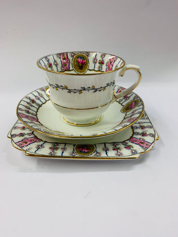 Aynsley fine bone china trio