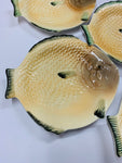 Set of 4 Shorter and sons fish plates