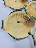 Set of 4 Shorter and sons fish plates