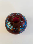 New Zealand iridescent glass vase