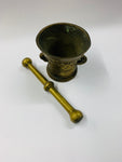 Antique brass Mortar and Pestle