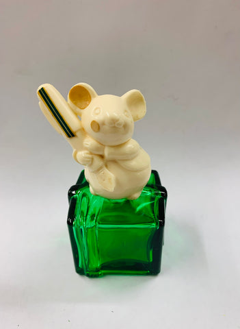 Vintage novelty mouse perfume bottle