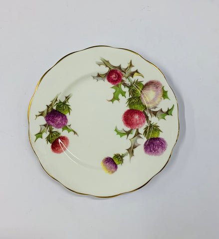 Queen Anne Dundee Thistle side plate