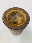 Antique wooden oriental brush pot