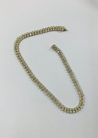 Vintage Diamante choker necklace