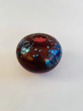 New Zealand iridescent glass vase