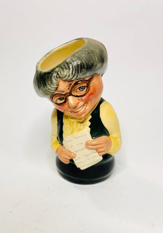 Royal Doulton Doultonville Collection Miss Studious Toby