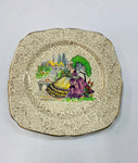 Tunstall Crinoline Lady Cake plate