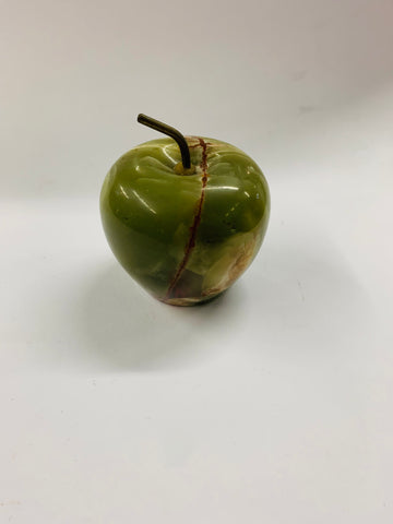 Green Agate stone apple