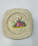 Tunstall Crinoline Lady Cake plate