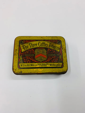 The three castles tobacco tin