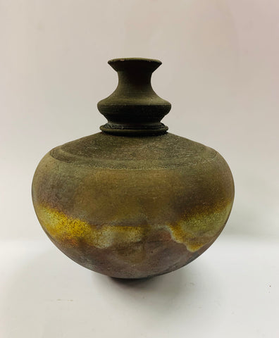Mark James New Zealand pottery vase