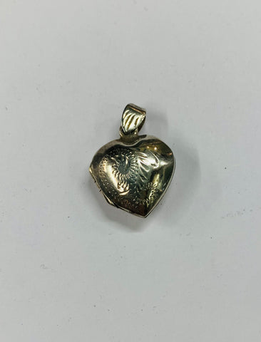 Small Sterling Silver heart locket