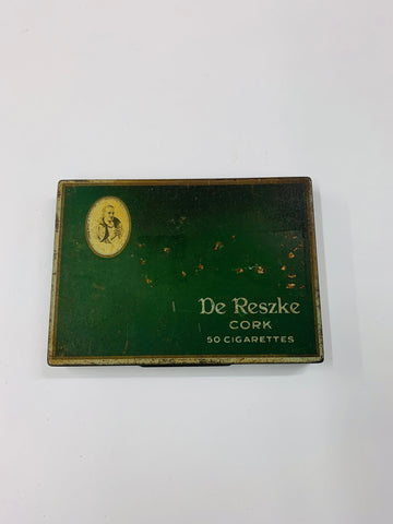 De Reszke vintage cigarette tin