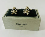 Vintage Skull and Crossbones Cufflinks