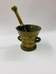 Antique brass Mortar and Pestle