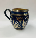 Torquay ware blue and silver large water jug