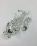 Antique crystal decanter claret jug