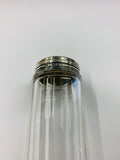 Sterling Silver topped glass pot
