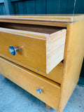 Retro Midcentury 3 Drawer Chest of Drawers