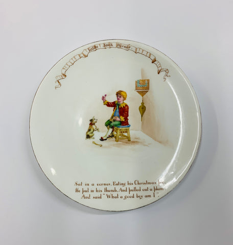 Royal Doulton Little Jack Horner Nursery Rhyme plate Antique Alley