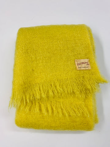 Vintage Scottish all Mohair scarf