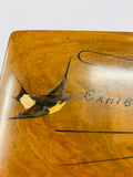 New Zealand Exhibition 1913/14 inlay jewellery box