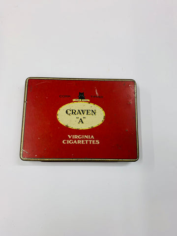Craven “A” Virginia cigarette tin