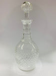 Vintage cut crystal decanter