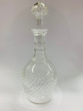 Vintage cut crystal decanter