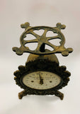 Heavy antique cast iron kitchen scales