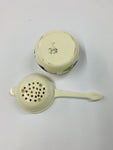Tony Raymond porcelain tea strainer