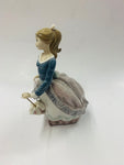 Lladro girl with a parasol