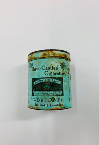 The three castles cigarette tin