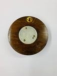English antique oak barometer
