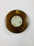 English antique oak barometer