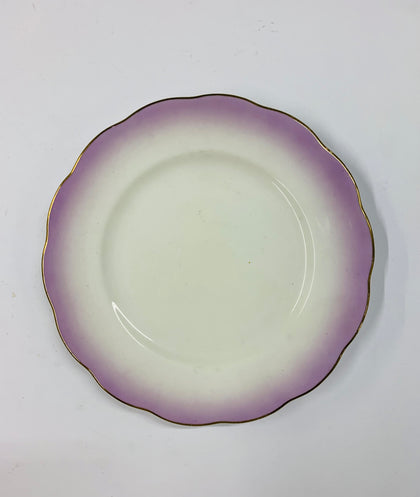 Royal Albert Rainbow side plate purple
