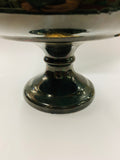 Fulper pottery glazed compote stand