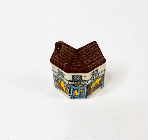 Wade Whimsy Mini House “S’farthing Antiques”
