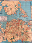 Early Universal Map of Auckland City and Suburbs