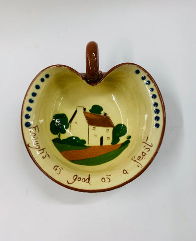 Devon Motto ware dish