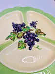 Carlton Ware 'Grape' Hors d'Oeuvres Dish c1950 Segmented Dish