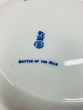 Royal Doulton Battle of the Nile blue and white plate