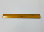 ACME 1 foot wooden ruler