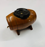 Wooden Whiskey barrel ashtray