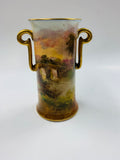 Royal Doulton J. Hughs signed vase Aberfoyle