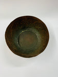 Antique copper Arabic inspired bowl
