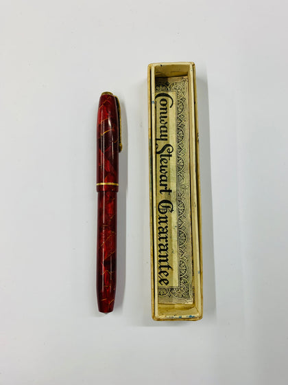 Conway Stewart 85 Burgundy vintage pen