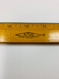 ACME 1 foot wooden ruler